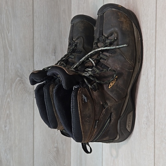 Keen Men's Utility High Top Leather Steel Toe Sneakers Boots Shoes Sz 10.5EE - Picture 2 of 12